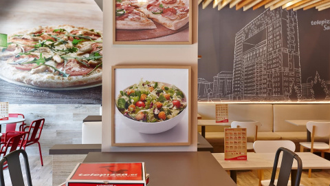Un restaurante de Telepizza. E.P. Un restaurante de Telepizza. E.P.
