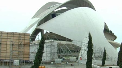 Empiezan las obras en el Palau de les Arts Empiezan las obras en el Palau de les Arts