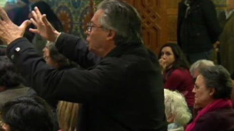 Bronca monumental de un ciudadano a Felipe González Bronca monumental de un ciudadano a Felipe González