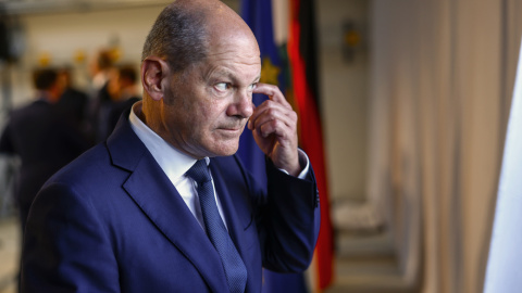2/9/22 El canciller alemán, Olaf Scholz, durante una conferencia sobre la industria minera, a 2 de septiembre de 2022. 2/9/22 El canciller alemán, Olaf Scholz, durante una conferencia sobre la industria minera, a 2 de septiembre de 2022.