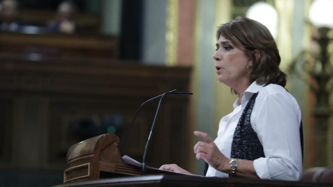La ministra de Justicia de España, Dolores Delgado | EFE/José Méndez La ministra de Justicia de España, Dolores Delgado | EFE/José Méndez