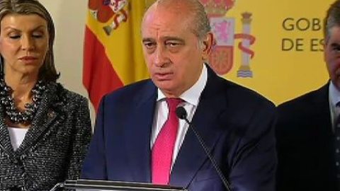 Fernández Díaz: "La violencia no puede ser utilizada para reivindicaciones" Fernández Díaz: "La violencia no puede ser utilizada para reivindicaciones"