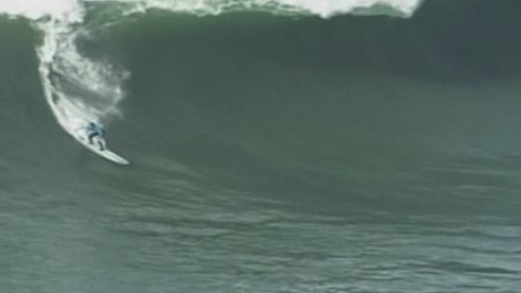 'Cabalgando' olas gigantes en Los Mavericks 'Cabalgando' olas gigantes en Los Mavericks