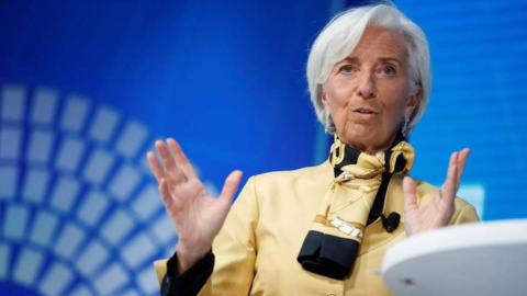 La directora gerente del Fondo Monetario Internacional, Christine Lagarde.- EFE La directora gerente del Fondo Monetario Internacional, Christine Lagarde.- EFE