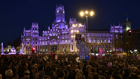 Manifestación del Día Internacional de la Mujer en Madrid | AFP/ Pierre-Philippe Marcou Manifestación del Día Internacional de la Mujer en Madrid | AFP/ Pierre-Philippe Marcou