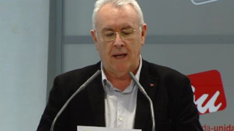 Cayo Lara: "La estrategia de la defensa ha sido proteger a la Corona" Cayo Lara: "La estrategia de la defensa ha sido proteger a la Corona"