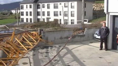 Los destrozos del temporal Los destrozos del temporal