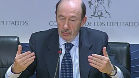 Rubalcaba confía en que el Gobierno votará por la comisión de investigación sobre Ceuta Rubalcaba confía en que el Gobierno votará por la comisión de investigación sobre Ceuta