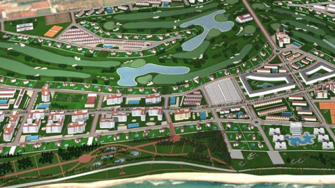 Imagen virtual de Doña Blanca Golf de Torreblanca. Imagen virtual de Doña Blanca Golf de Torreblanca.
