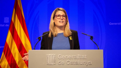 La portaveu del Govern, Elsa Artadi. EUROPA PRESS La portaveu del Govern, Elsa Artadi. EUROPA PRESS