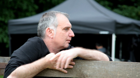 Fernando Bernués, en el rodaje de la película. Fernando Bernués, en el rodaje de la película.