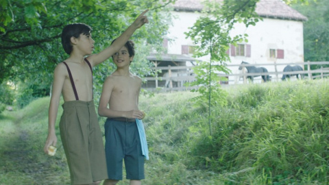 Escena de la película ‘Los hijos del acordeonista’. Escena de la película ‘Los hijos del acordeonista’.