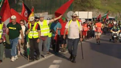 Las marchas de la dignidad, a las puertas de Madrid Las marchas de la dignidad, a las puertas de Madrid