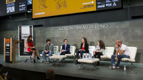 Foto del Summit con los 5 portavoces Foto del Summit con los 5 portavoces