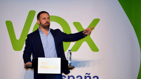 El presidente de Vox, Santiago Abascal. (ALMUDENA ÁLVAREZ | EFE) El presidente de Vox, Santiago Abascal. (ALMUDENA ÁLVAREZ | EFE)