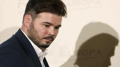 El número dos de ERC al Congreso, Gabriel Rufián. - EFE