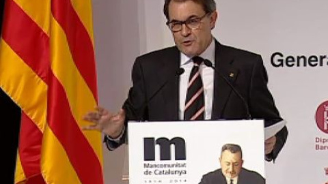 Mas: "Dirán 'no' a una ley pero no podrán parar la voluntad del pueblo de Cataluña" Mas: "Dirán 'no' a una ley pero no podrán parar la voluntad del pueblo de Cataluña"