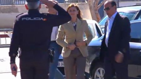 Cospedal y Pons visitan la valla de Melilla Cospedal y Pons visitan la valla de Melilla