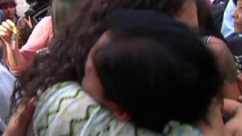 Varias familias de la "Corrala Utopía" ya duermen en los pisos de la Junta Varias familias de la "Corrala Utopía" ya duermen en los pisos de la Junta