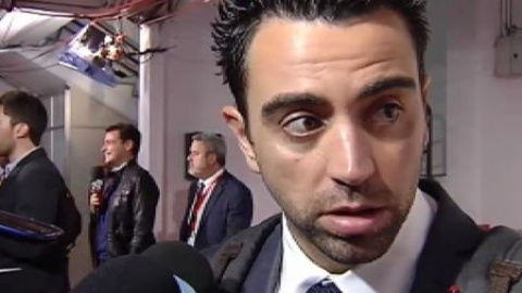 Xavi: "Se nos ha escapado por errores nuestros" Xavi: "Se nos ha escapado por errores nuestros"