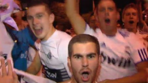 Miles de personas celebran en la Cibeles la Copa del Rey del Real Madrid Miles de personas celebran en la Cibeles la Copa del Rey del Real Madrid