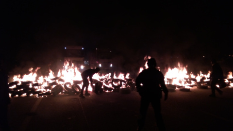 Un detenido en Barcelona por dar un puñetazo a un mosso durante la huelga/ EUROPA PRESS