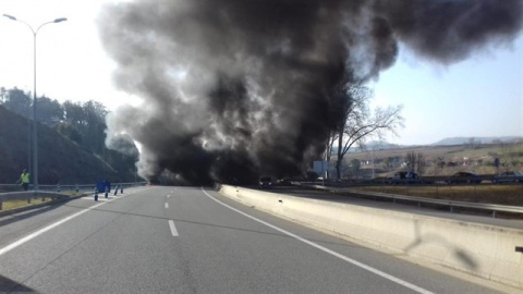 Se elevan a 15 los tramos de carreteras catalanas cortados por la huelga./ EUROPA PRESS