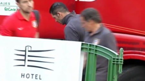 Máxima concentración en el Atlético Máxima concentración en el Atlético