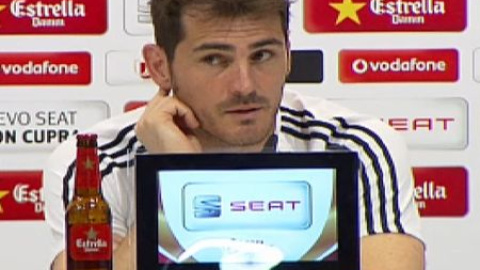 Casillas: "No voy a entrar ya en este circo de lo que dijo uno y lo que dijo otro" Casillas: "No voy a entrar ya en este circo de lo que dijo uno y lo que dijo otro"