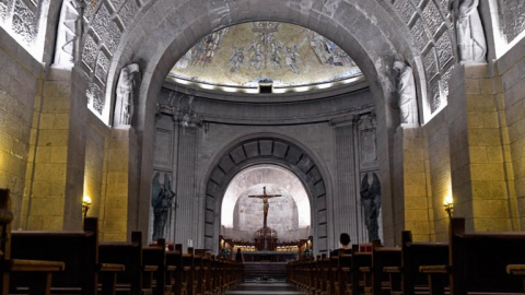 Interior del Valle de los Caídos en una imagen de archivo | AFP Interior del Valle de los Caídos en una imagen de archivo | AFP