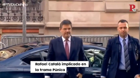 Rafael CatalÃ¡, seÃ±alado como un actor mÃ¡s en la trama PÃºnica