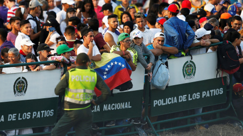 Miles de personas acudieron al concierto "Venezuela Aid Live". / Reuters Miles de personas acudieron al concierto "Venezuela Aid Live". / Reuters