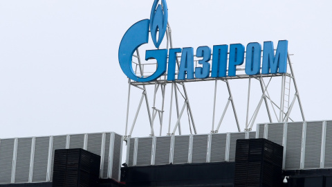 Logo de Gazprom en San Petersburgo.- Igor Russak / dpa Logo de Gazprom en San Petersburgo.- Igor Russak / dpa