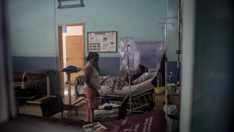 Pacientes en el Hospital Luis Razetti de Caracas, Venezuela.- JAIRO VARGAS