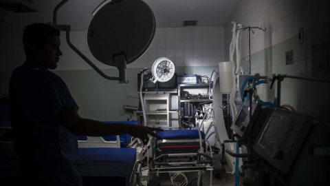 Un quirófano en desuso en el Hospital Luiz Razetti de Caracas, Venezuela.- JAIRO VARGAS