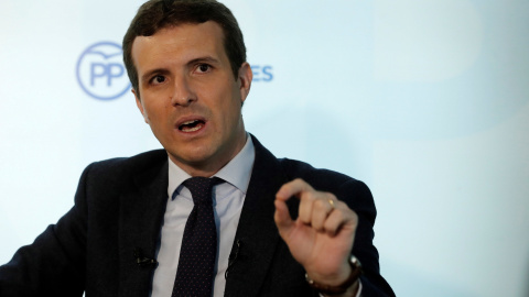 El líder del PP, Pablo Casado. / EFE - BALLESTEROS El líder del PP, Pablo Casado. / EFE - BALLESTEROS