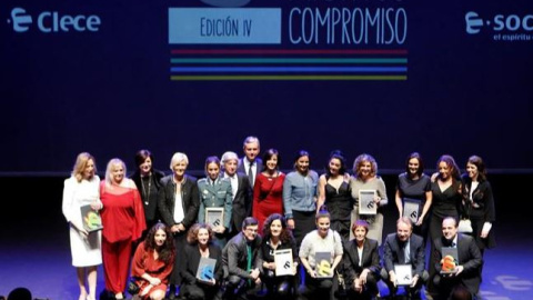 Galardonados con los Premios Compromiso de Clece Social en su IV edición / EFE Galardonados con los Premios Compromiso de Clece Social en su IV edición / EFE