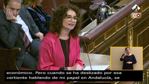 Montero: "El milagro económico" del PP "está en la cárcel" Montero: "El milagro económico" del PP "está en la cárcel"