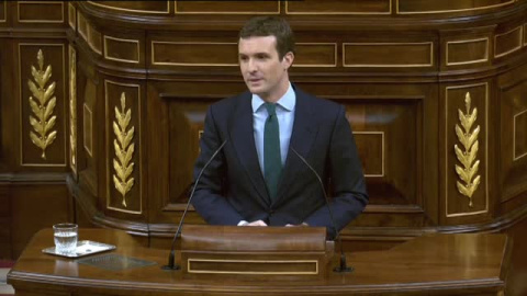 Pablo Casado asegura que los PGE están "heridos de muerte" Pablo Casado asegura que los PGE están "heridos de muerte"