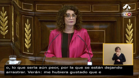 Montero lamenta que el juicio del 'procés' coincida con los PGE Montero lamenta que el juicio del 'procés' coincida con los PGE
