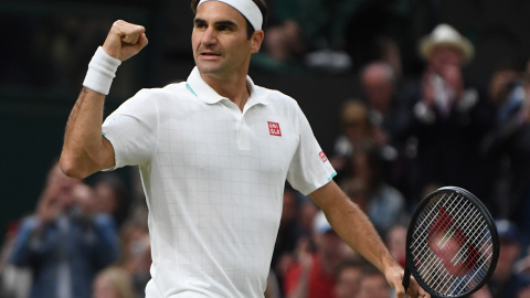 Imagen de archivo de Roger Federer. Imagen de archivo de Roger Federer.