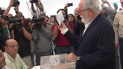 Cañete, el candidato más madrugador Cañete, el candidato más madrugador