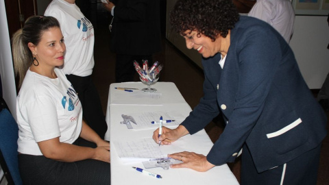 Suêd Haidar, presidenta del Partido da Mulher Brasileira. / PMB Suêd Haidar, presidenta del Partido da Mulher Brasileira. / PMB