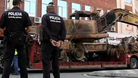 Los activistas de Can Vies denuncian la actuación de los Mossos Los activistas de Can Vies denuncian la actuación de los Mossos