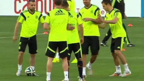 La selección entrena en Washington con Diego Costa a pleno rendimiento La selección entrena en Washington con Diego Costa a pleno rendimiento