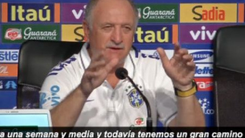 Scolari: "Tenemos mucho camino por delante" Scolari: "Tenemos mucho camino por delante"
