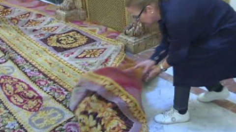 El congreso se prepara para la proclamación de Felipe VI El congreso se prepara para la proclamación de Felipe VI