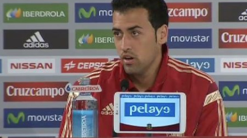Busquets: "Es mejor tener a Costa como compañero" Busquets: "Es mejor tener a Costa como compañero"