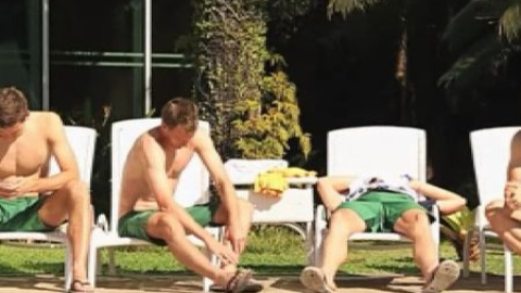 Los australianos se toman con mucha calma su paso por el Mundial Los australianos se toman con mucha calma su paso por el Mundial
