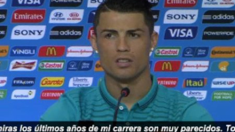 Cristiano Ronaldo: "Posiblemente es el mejor momento de mi carrera" Cristiano Ronaldo: "Posiblemente es el mejor momento de mi carrera"